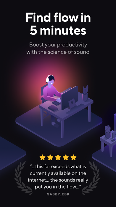 Brain.fm app screenshot